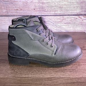 Mens Bull Boxer Giorgie Gray Boots Size 39M (7)